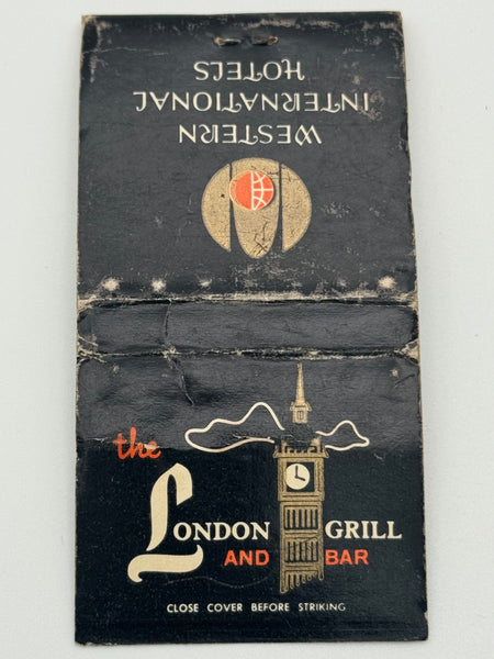 "Hotel Benson / The London Grill and Bar" Vintage Feature Matchbook