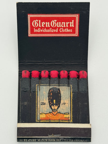 "Kolmer-Marcus / Glen Guard" Vintage Feature Matchbook