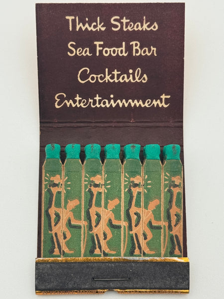 "The Kopper Kart" Los Angeles, CA Vintage Feature Matchbook