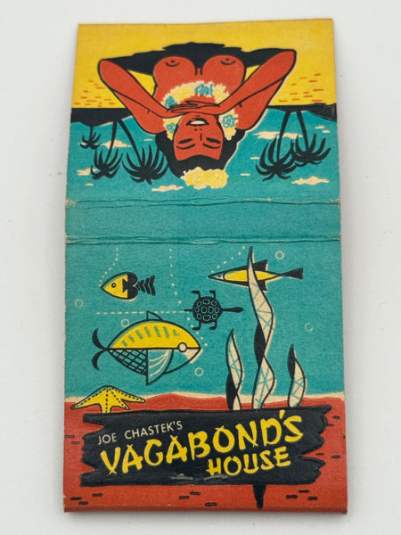 "Vagabond’s House" Vintage Feature Matchbook
