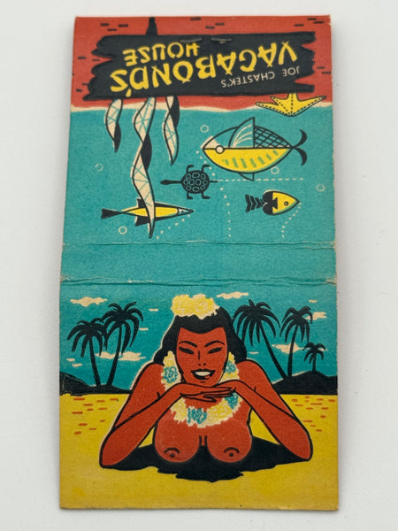 "Vagabond’s House" Vintage Feature Matchbook
