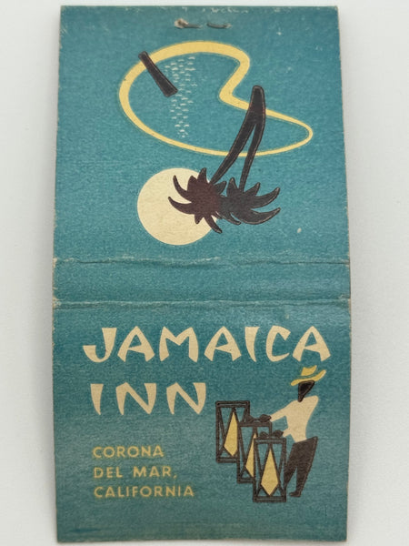 "Jamaica Inn" Corona Del Mar, CA Vintage Feature Matchbook