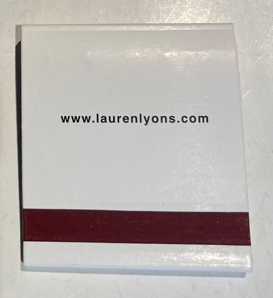 "DEUCE - Lauren Lyons" Chorus Girls Retro Feature Matchbook