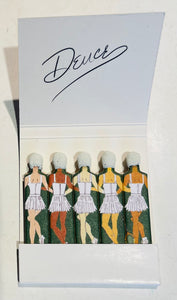 "DEUCE - Lauren Lyons" Chorus Girls Retro Feature Matchbook