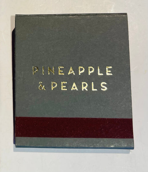 "Pineapple & Pearls -Party Time" 14 Strike Retro Feature Matchbook