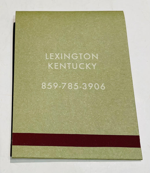 "Lost Palm" Lexington, KY New Retro GIANT Feature Matchbook 2 Matchbook Lot!