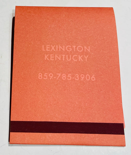 "Lost Palm" Lexington, KY New Retro GIANT Feature Matchbook 2 Matchbook Lot!