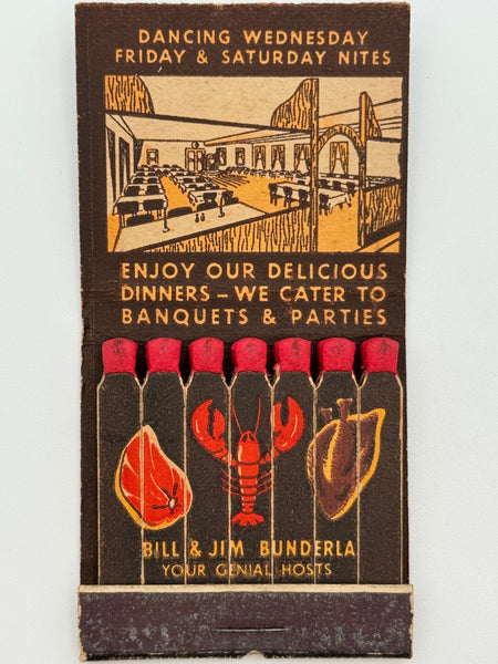 "Park Valley Inn" Allentown, PA Vintage Feature Matchbook