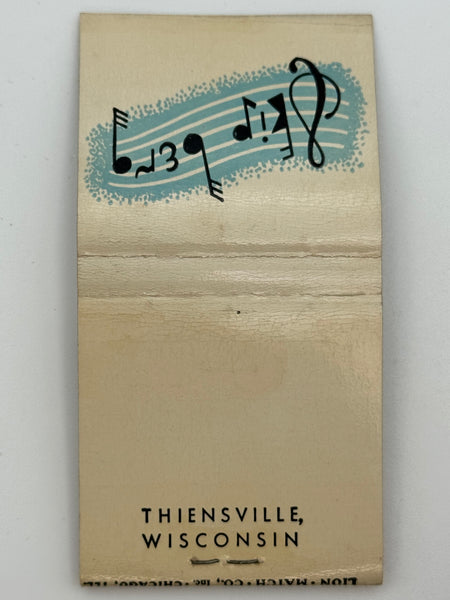 "Skip Berg" Thiensville, WI Vintage Feature Matchbook
