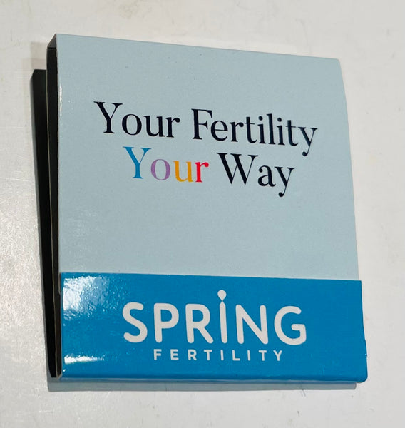 "Spring Fertility" New York, NY Retro Feature Matchbook