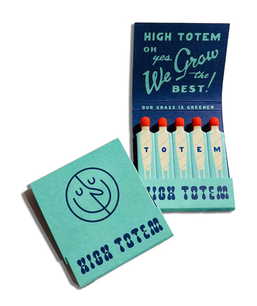 "High Totem" Retro Feature Matchbook