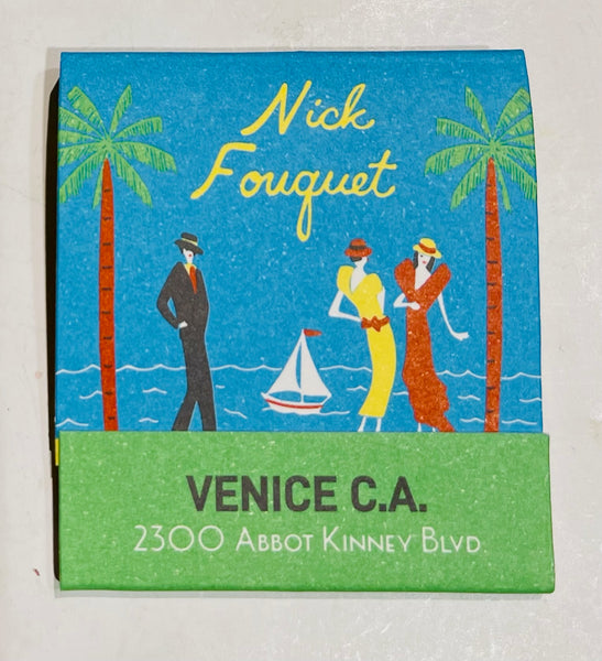 "Nick Fouquet" Hat Maker Retro Feature Matchbooks (TWO-Piece Lot)