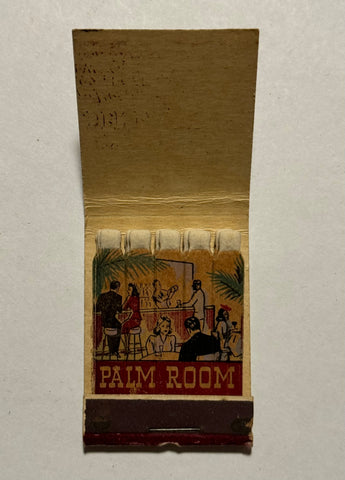 "The Golden Palms" Vintage Feature Matchbook