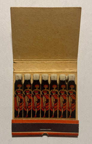 "Jim’s Roaring 20’s" Anaheim, CA Vintage Feature Matchbook