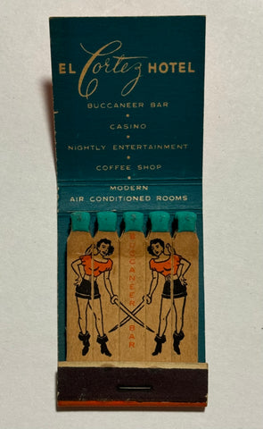 "El Cortez Hotel" Las Vegas, NV Vintage Feature Matchbook