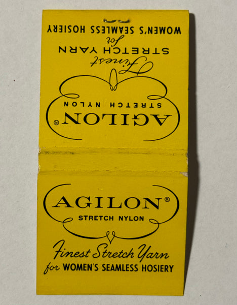 "Aglion Nylon #2" Vintage Feature Matchbook