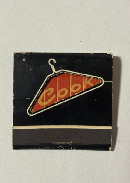 "H.J. Cook Co." Los Angeles, CA Vintage Feature Matchbook w/ Knot Hole Cover