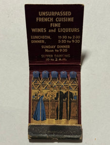 "L’escargot Restaurant" Vintage Feature Matchbook