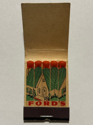 "General Roofing & Insulation" Vintage Feature Matchbook