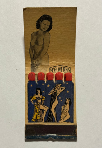 "McGovern’s Liberty Inn" Vintage Feature Matchbook