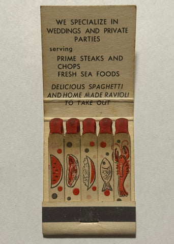 "Broglio's Restaurant and Cocktails" Independence, OH Vintage Feature Matchbook