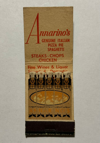 "Annarino’s" Vintage Feature Matchbook