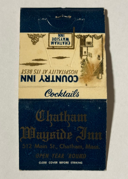 "Chatham Wayside Inn" Chatham. MA Vintage Feature Matchbook with an Easel Back