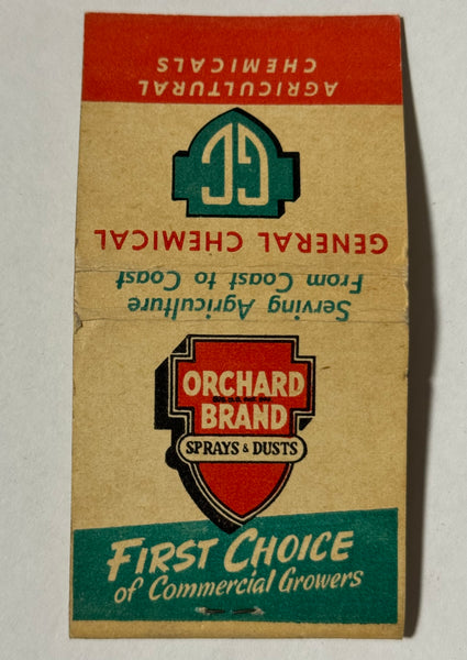 "General Chemical Division" New York, NY Vintage Feature Matchbook