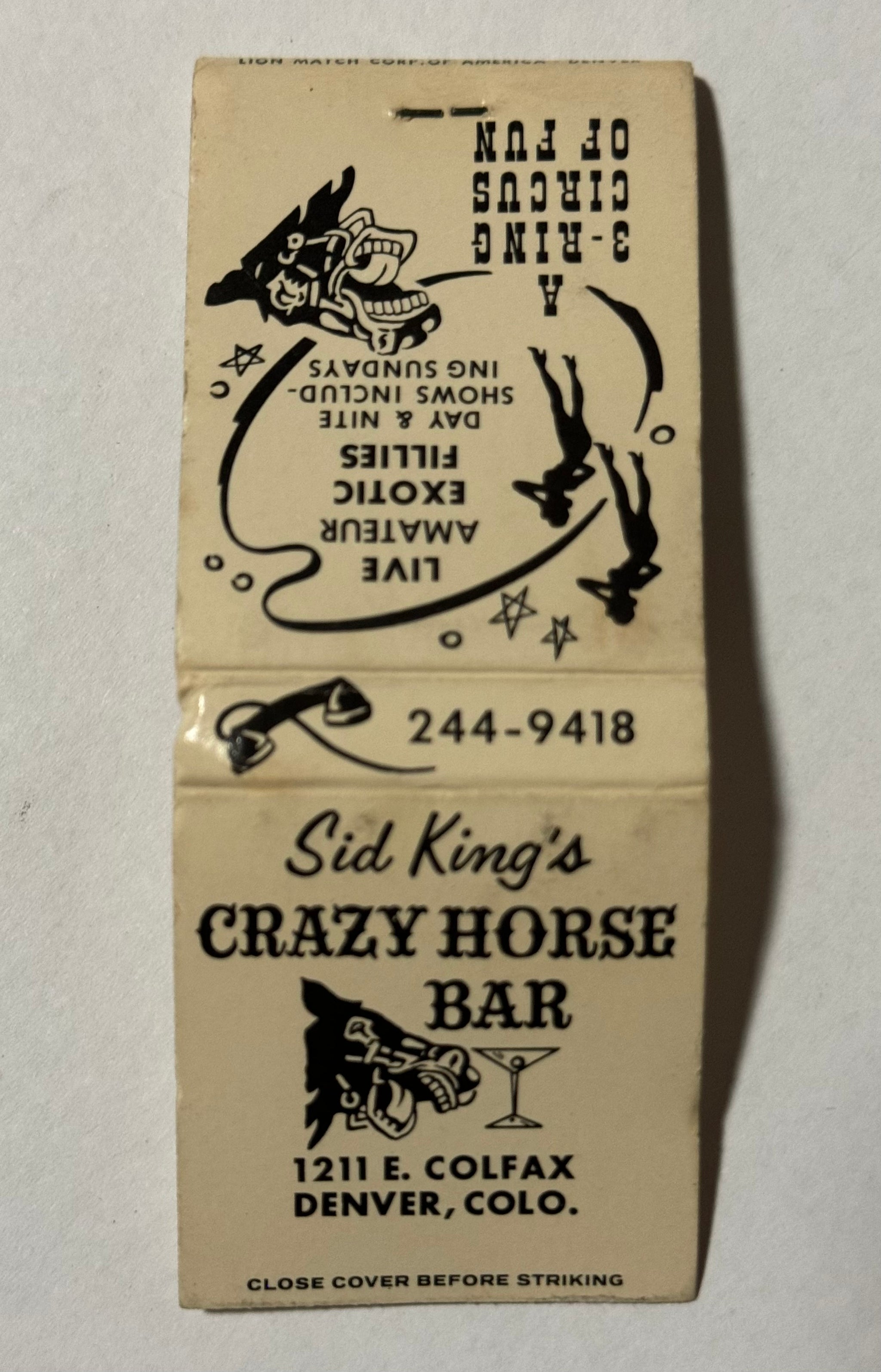 Sid King's Crazy Horse Bar
