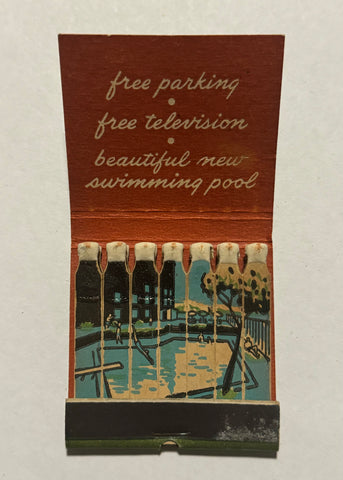 "Desert Hotel" Coeur D'Alene, Idaho Vintage Feature Matchbook